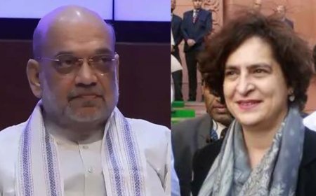 Amit Shah blames Kerala for relief delay, Priyanka Gandhi slams ‘excuses’