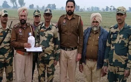 BSF, Punjab Police seize heroin in coordinated border operations across Tarn Taran and Gurdaspur