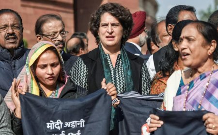 'Darte hain': Priyanka Gandhi says government not allowing Parliament to function as strategy