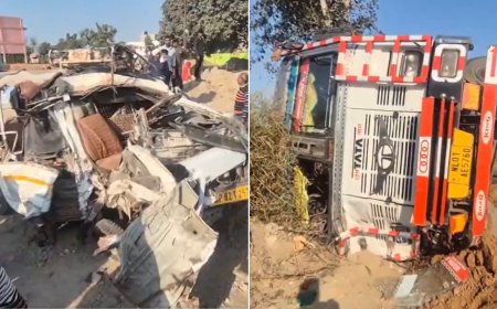 7 dead, several injured in Hathras road accident on Mathura-Kaiserganj highway