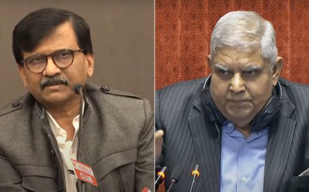 'Not running Rajya Sabha, running a circus': Shiv Sena UBT's Sanjay Raut slams VP Jagdeep Dhankhar over 'partisan' conduct