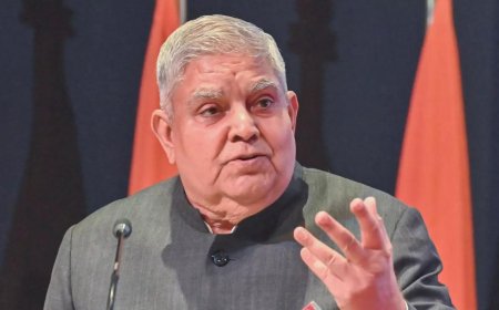 VP partisan, says INDIA bloc; BJP backs unfazed Dhankhar