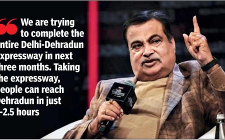 2 legs of Doon e-way to open in 20 days: Nitin Gadkari