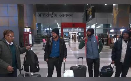 'Happy we reached our country': Four Indians arrive in Delhi from Syria
