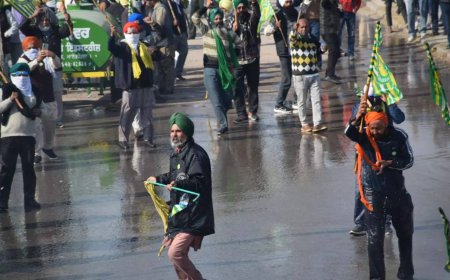 Plain water used in cannon to disperse protesting farmers, Ambala SP refutes allegation of using chemical water