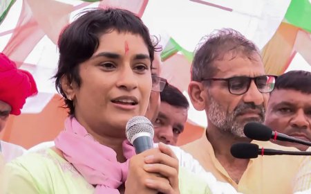 'Emergency jaise haalat': Vinesh Phogat appeals for nationwide support for farmers' protest