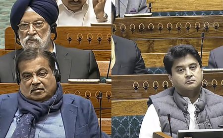 Nitin Gadkari, Jyotiraditya Scindia among MPs playing truant despite Lok Sabha whip