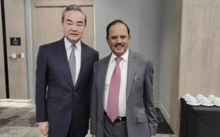 NSA Ajit Doval meets China FM Wang Yi; Beijing says 'ready to work with India'