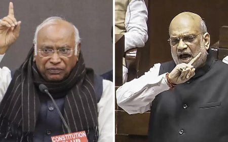 Ambedkar remark: Congress demands Amit Shah's resignation, BJP terms it 'drama'