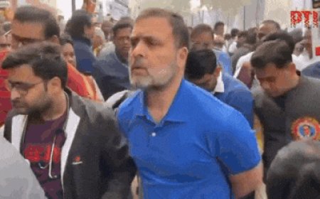 'Gundagardi karte ho?' What happened when Rahul Gandhi approached injured BJP MP Sarangi; watch video