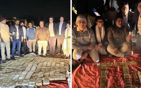 Massive seizure in IT raids: 52 kg gold, over Rs 10 crore cash found in abandoned vehicle in Bhopal