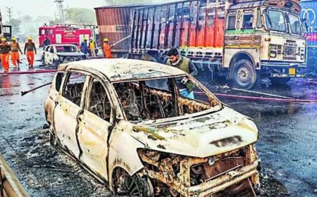 Jaipur highway tanker collision death toll reaches 14, over 28 injured