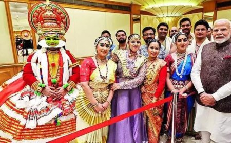 PM Modi meets ex-IFS officer, Arabic Ramayana translator