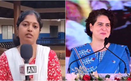 'Cheap publicity': Congress slams BJP's Navya Haridas for challenging Priyanka Gandhi's victory from Wayanad