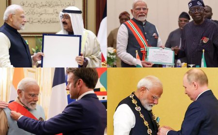 From US, Russia and France: List of top international awards conferred to PM Modi over the years