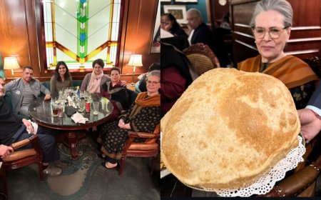 Rahul Gandhi's special food recommendation as he enjoys family lunch at Delhi restaurant