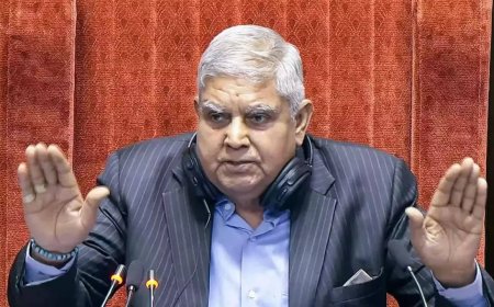 'People have learned to take disorder as order': VP Dhankar's jibe at MPs after Parliament ruckus