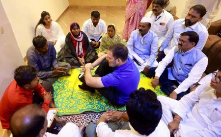 'Attempt to create hatred': BJP on Rahul Gandhi meeting Parbhani victim's kin