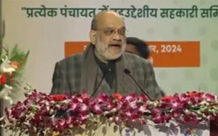 Shah inaugurates 10,000 newly established M-PACS, pitches for presence of cooperatives in every Panchayat