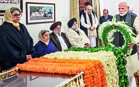 Congress demands memorial for Manmohan Singh; committed to building one: Government