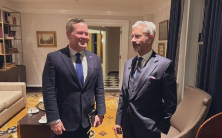 EAM S Jaishankar meets Trump's NSA pick Michael Waltz