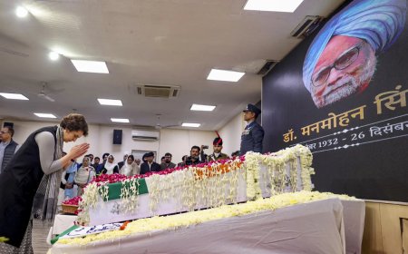 'Should have thought beyond politics': After Rahul, Priyanka Gandhi Vadra now slams Centre over Manmohan Singh's funeral