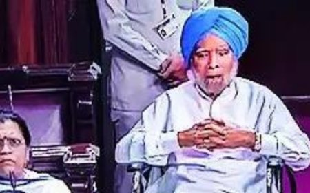 When a 91-yr-old Manmohan Singh came to Parliament in a wheelchair, to vote