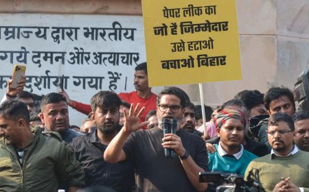 FIR against Prashant Kishore, 700 people for 'organising' BPSC protest without 'permission'