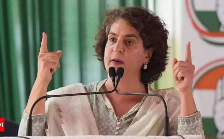 'Water cannon, lathi charge in this harsh cold inhuman': Priyanka Gandhi Vadra slams Bihar govt over BPSC protests