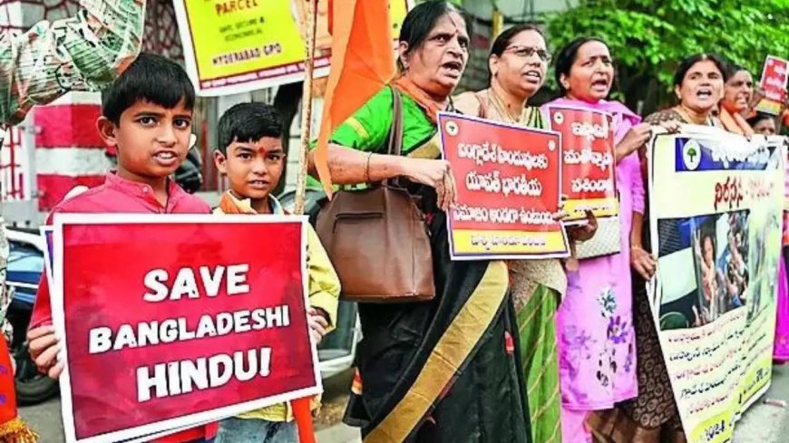 Free Iskcon monk, protectminorities: RSS to Bangladesh