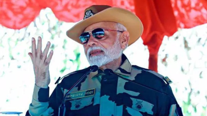 'Stands as critical line of defence': PM Modi hails BSF on raising day