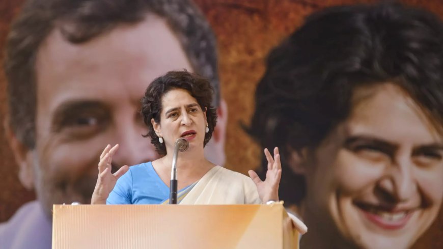 Fight is for spirit of country: Priyanka Gandhi slams Centre over 'businessmen friends'