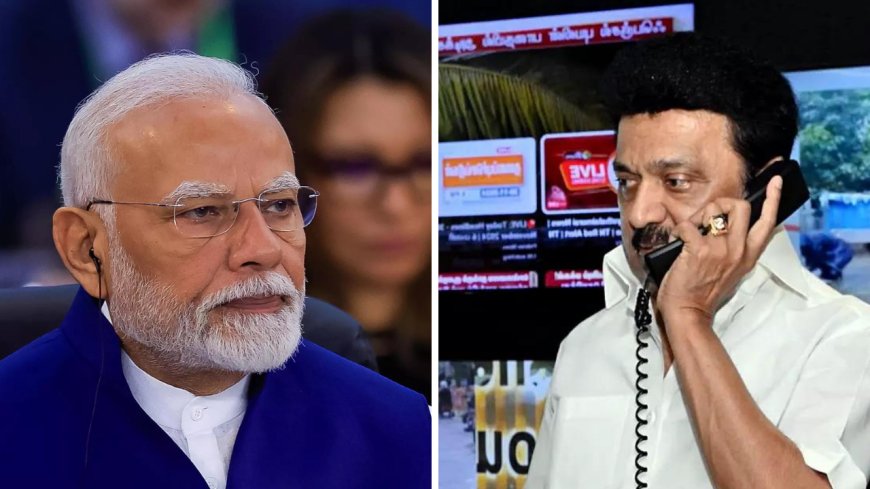 PM Modi dials MK Stalin over flood situation in Tamil Nadu; assures 'all possible help'