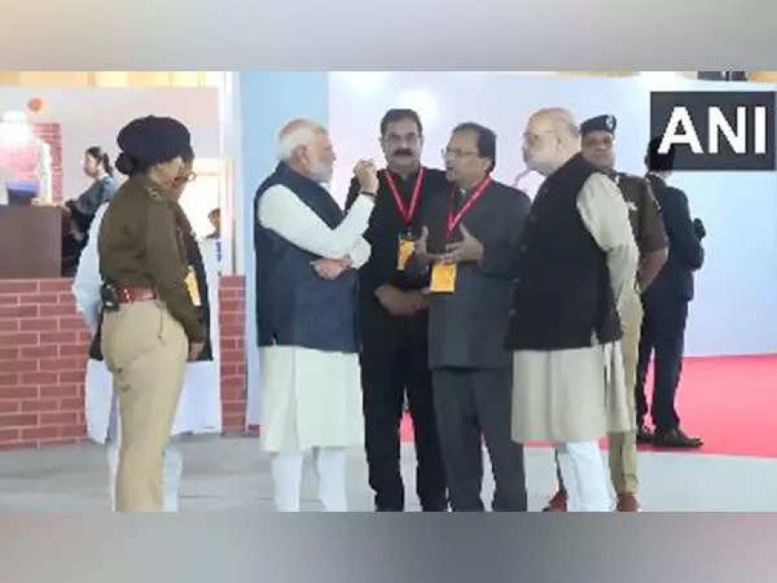 PM Modi, Amit Shah inspect exhibition on implementation of new criminal laws in Chandigarh