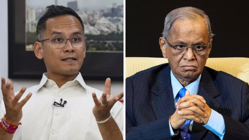 'It is a luxury that men have': Congress MP Gaurav Gogoi criticises Narayana Murthy's views on work-life balance