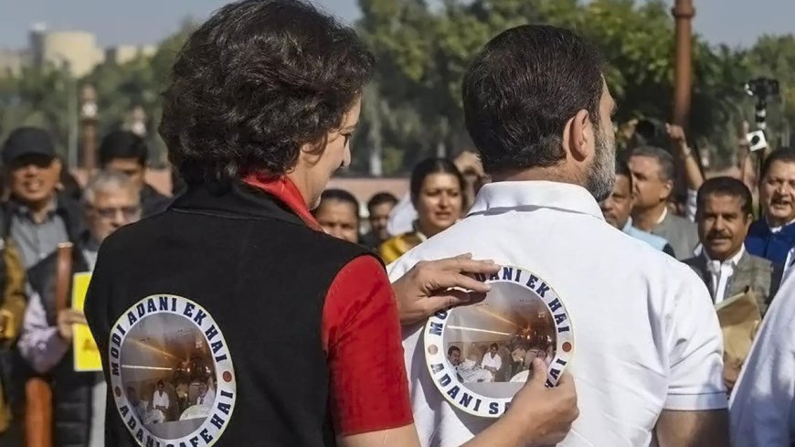 'Modi Adani ek hai': Opposition parties protest in Parliament over Adani issue