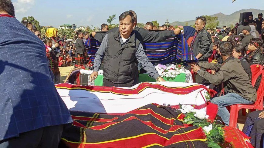 Manipur: 12 Kuki-Zo men laid to rest; Mizoram CM Adviser attends funeral
