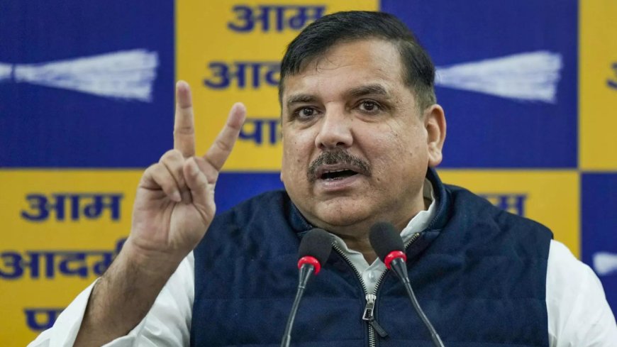 'Broke parties, then established their own government': AAP MP Sanjay Singh slams BJP