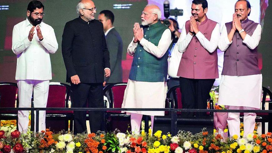 Maharashtra CM oath ceremony: Multistarrer premiere in Mumbai for Mahayuti-2