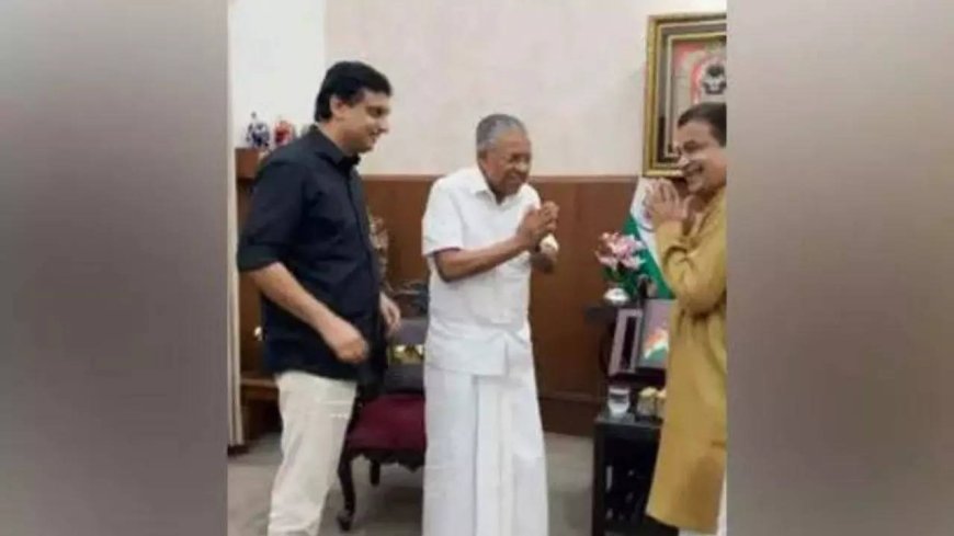 Kerala CM meets Gadkari to discuss National Highway development