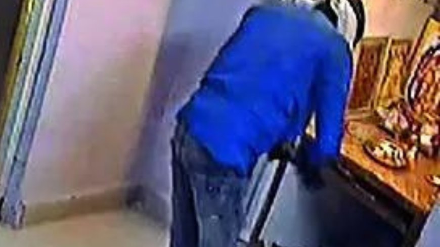 MP man prays to deity, then steals