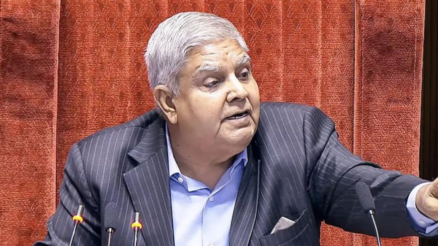 Opposition to move no-confidence motion against vice president Dhankhar: Report