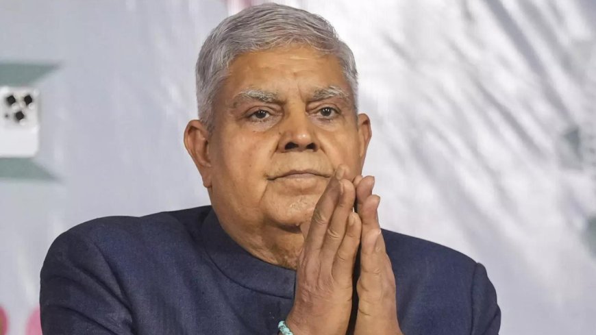 Opposition to move resolution to remove Rajya Sabha chairman Jagdeep Dhankhar: Sources