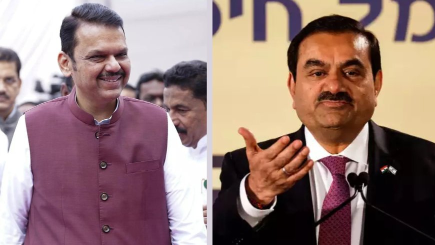 Gautam Adani meets Maharashtra CM Devendra Fadnavis in Mumbai