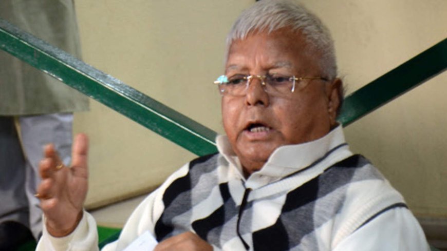 Lalu's sexist jibe at Nitish sparks furore, JDU seeks apology