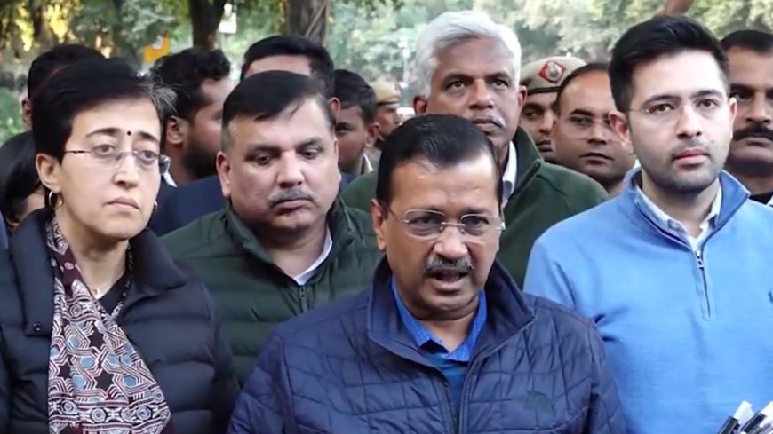 'Presented 3,000 pages of evidence': Kejriwal-led AAP delegation meets EC over 'mass voter deletion' conspiracy