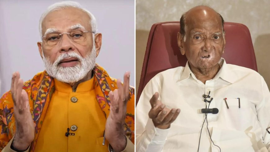 'Pray for long, healthy life': PM Modi wishes NCP chief Sharad Pawar on his 84th birthday