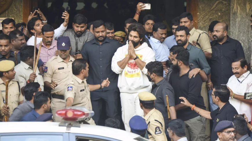 'Crowd was in control till actor arrived': Telangana police defends Allu Arjun's arrest in stampede case