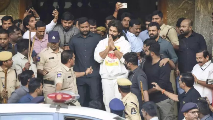 Allu Arjun arrested for Pushpa stampede, HC grants bail minutes after he enters Chanchalguda jail