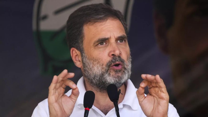 Rahul Gandhi lacks basic knowledge about statute: Anurag Thakur